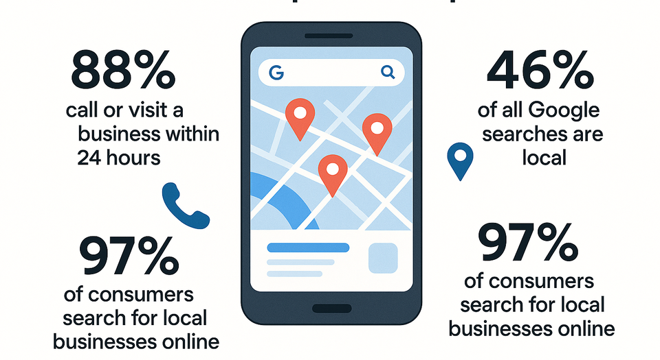 consumer behavior in local organic search
