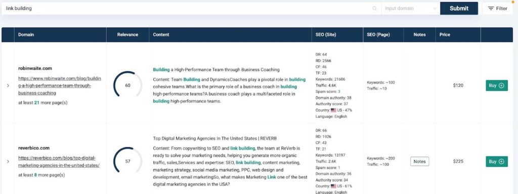 INSERT.LINK examples