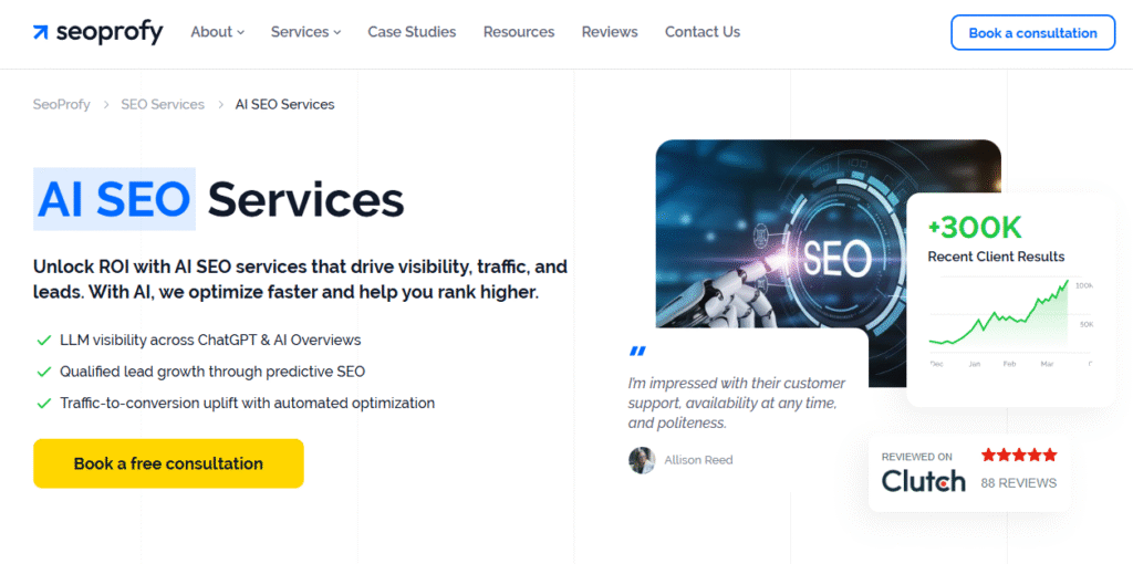 AI SEO Services by SEOProfy