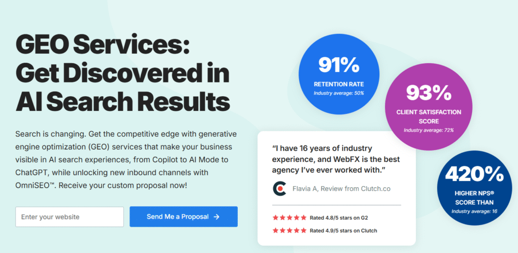 GEO Services by WebFX