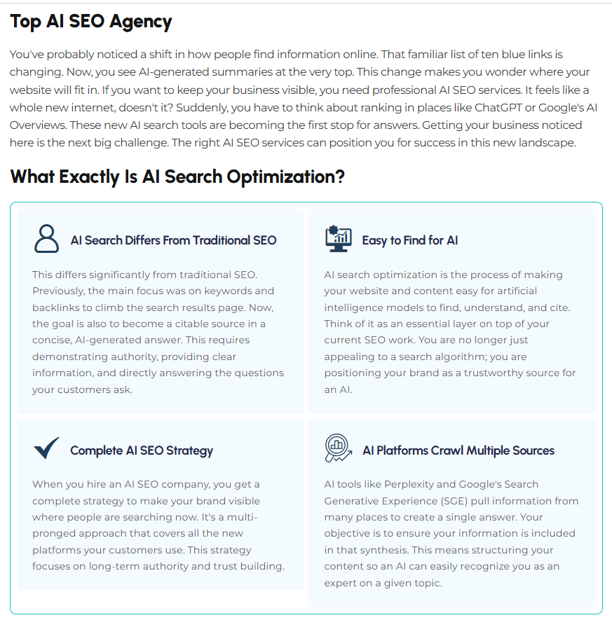 SEO Locale AI SEO services