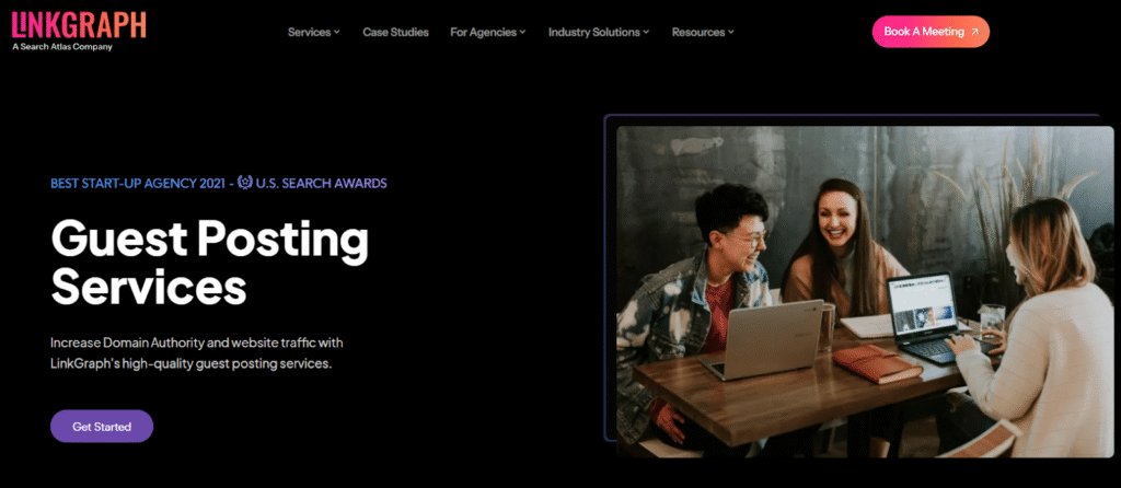 LinkGraph guest posting service