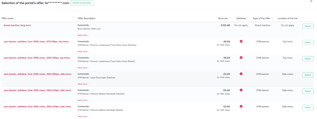 WhitePress poor interface