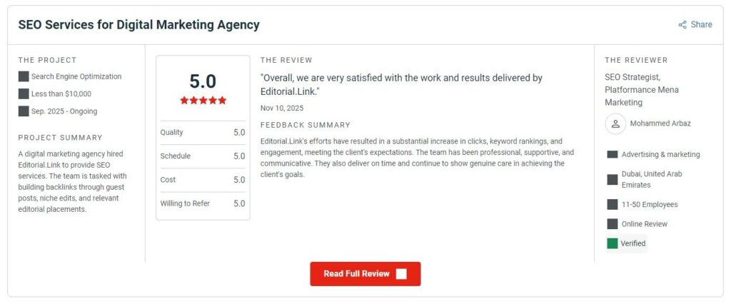 Editorial.Link clutch reviews