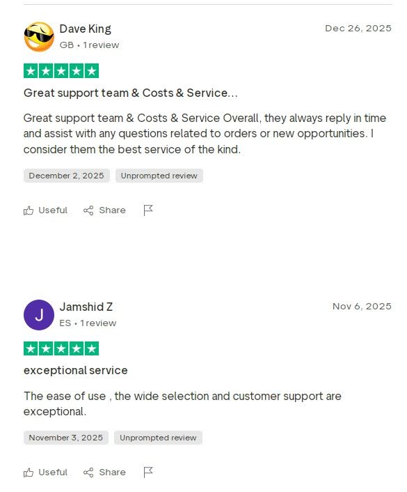INSERT.LINK reviews from Trustpilot