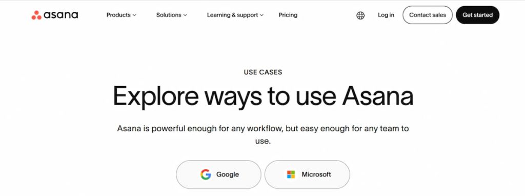 Asana website
